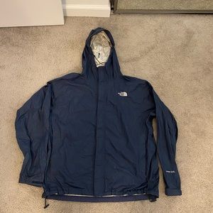 Navy North Face Windbreaker